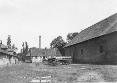 Domaene Lange Scheune Innenhof