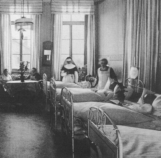 Krankenhaus-3-Beitrag-2 Joseph Stift Spur der Steine - Krankenzimmer