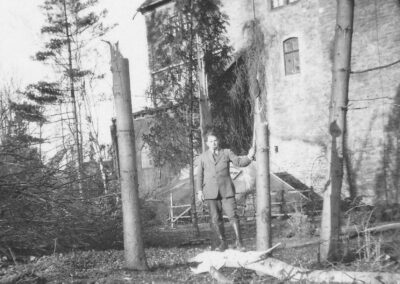 Wasserburg nach Sturmschaden